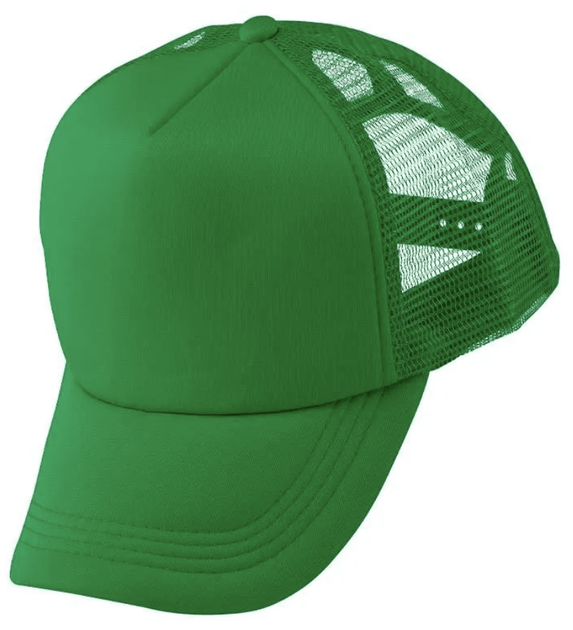 GORRO MALLA FULL COLOR VERDE1