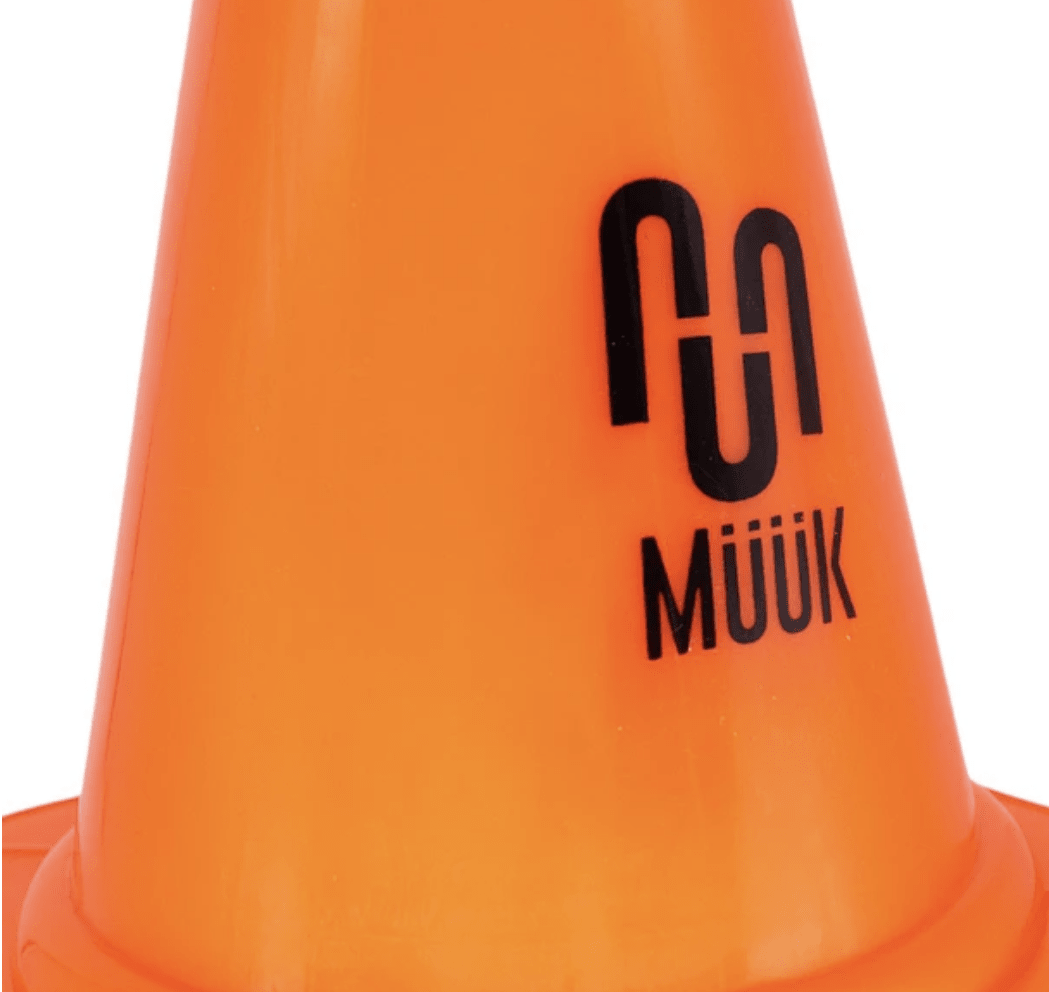 CONOS DEPORTIVOS MUUK, COLOR NARANJO, 32 CMS.5