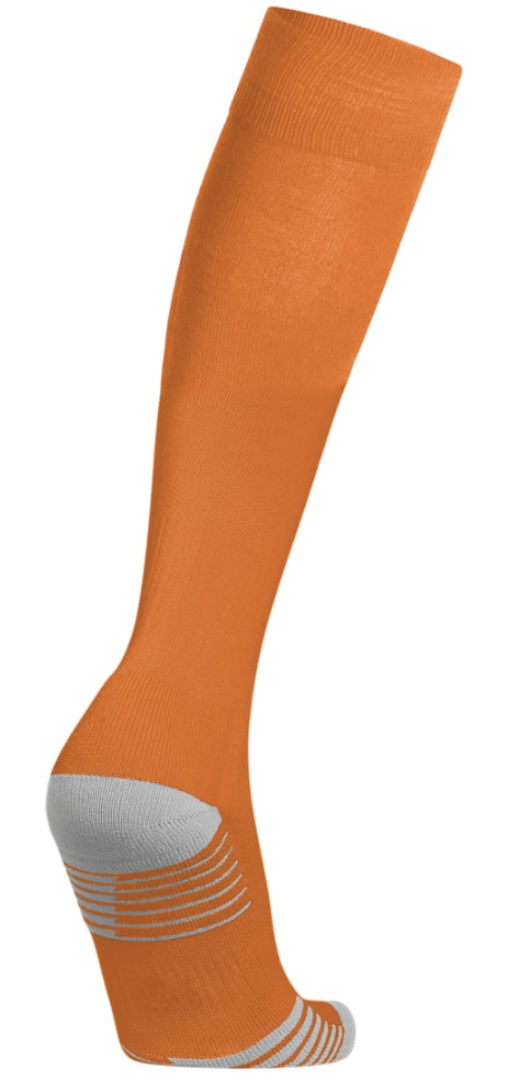 CALCETAS DE FÚTBOL COLOR NARANJO ADULTO2