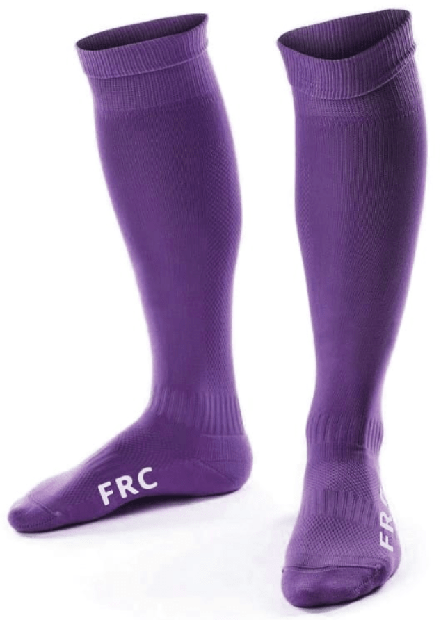 CALCETAS DE FÚTBOL COLOR MORADO1