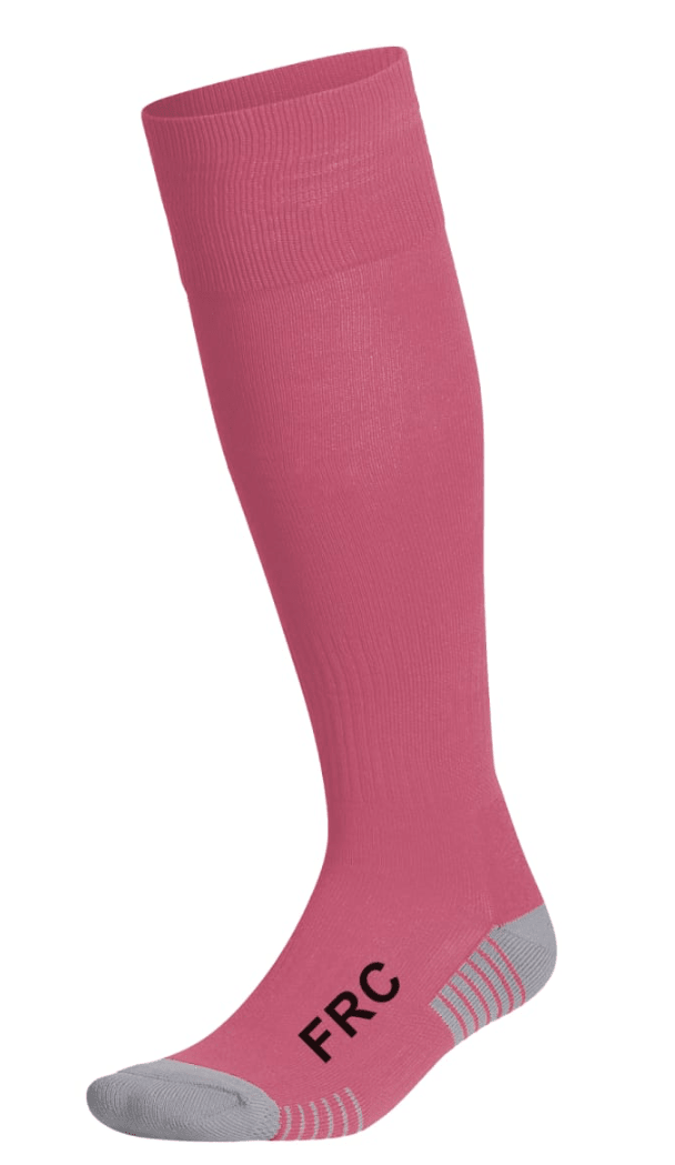 CALCETAS DE FÚTBOL COLOR ROSADO ADULTO1