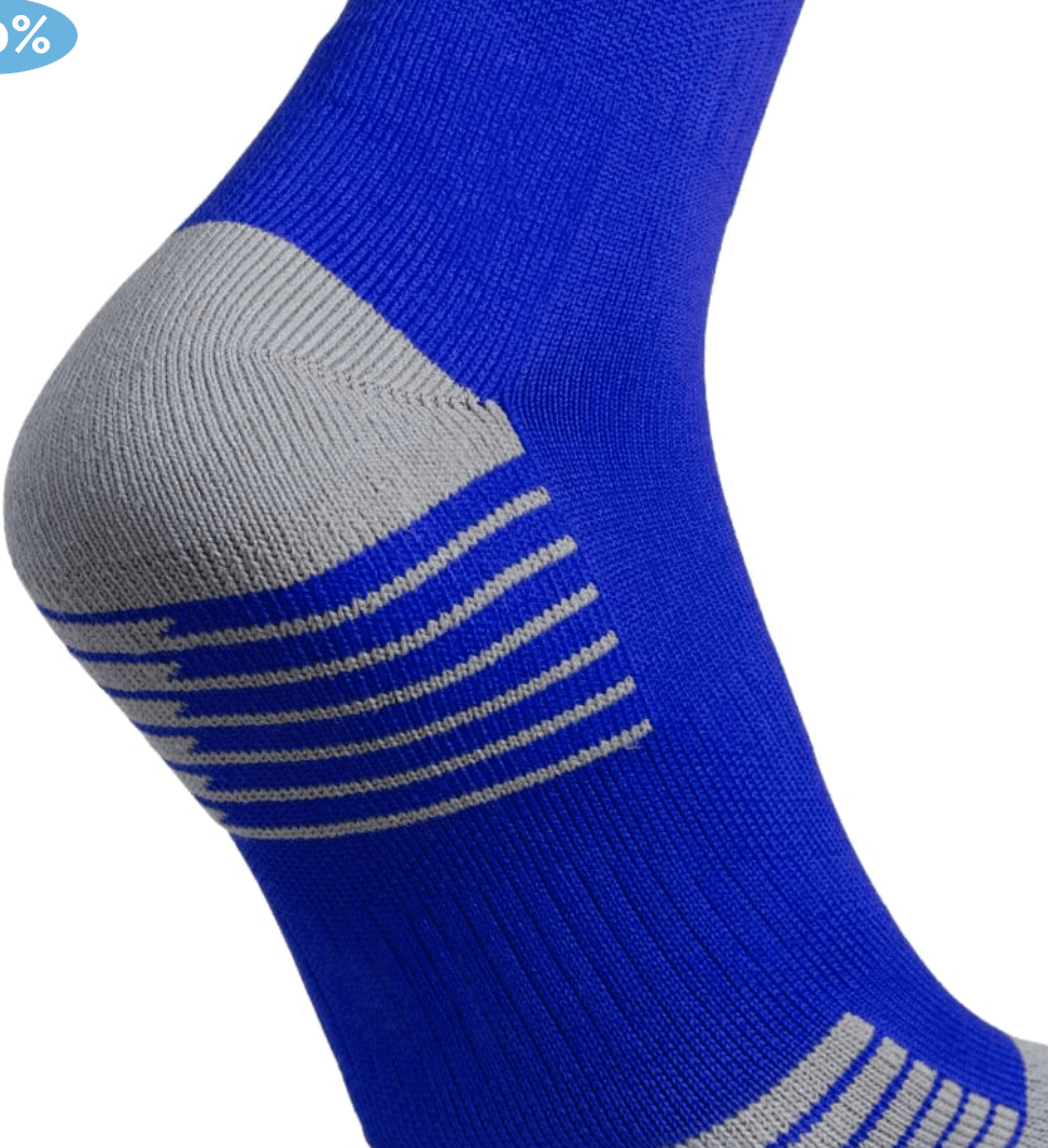 CALCETAS DE FÚTBOL COLOR AZUL REY2