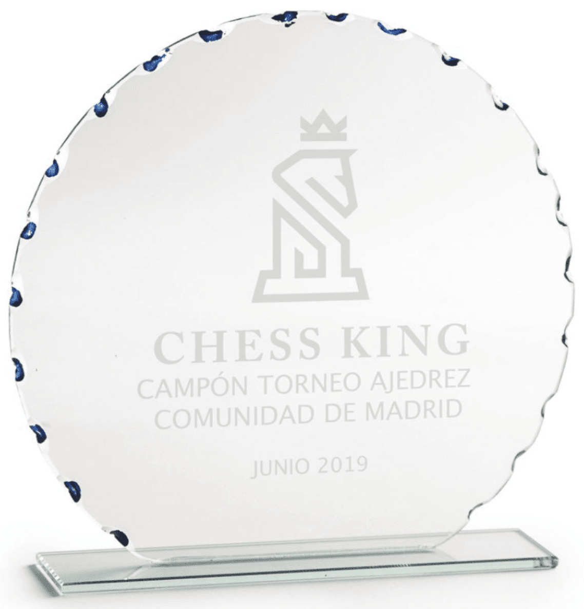GALVANO CRISTAL CIRCULAR 23771