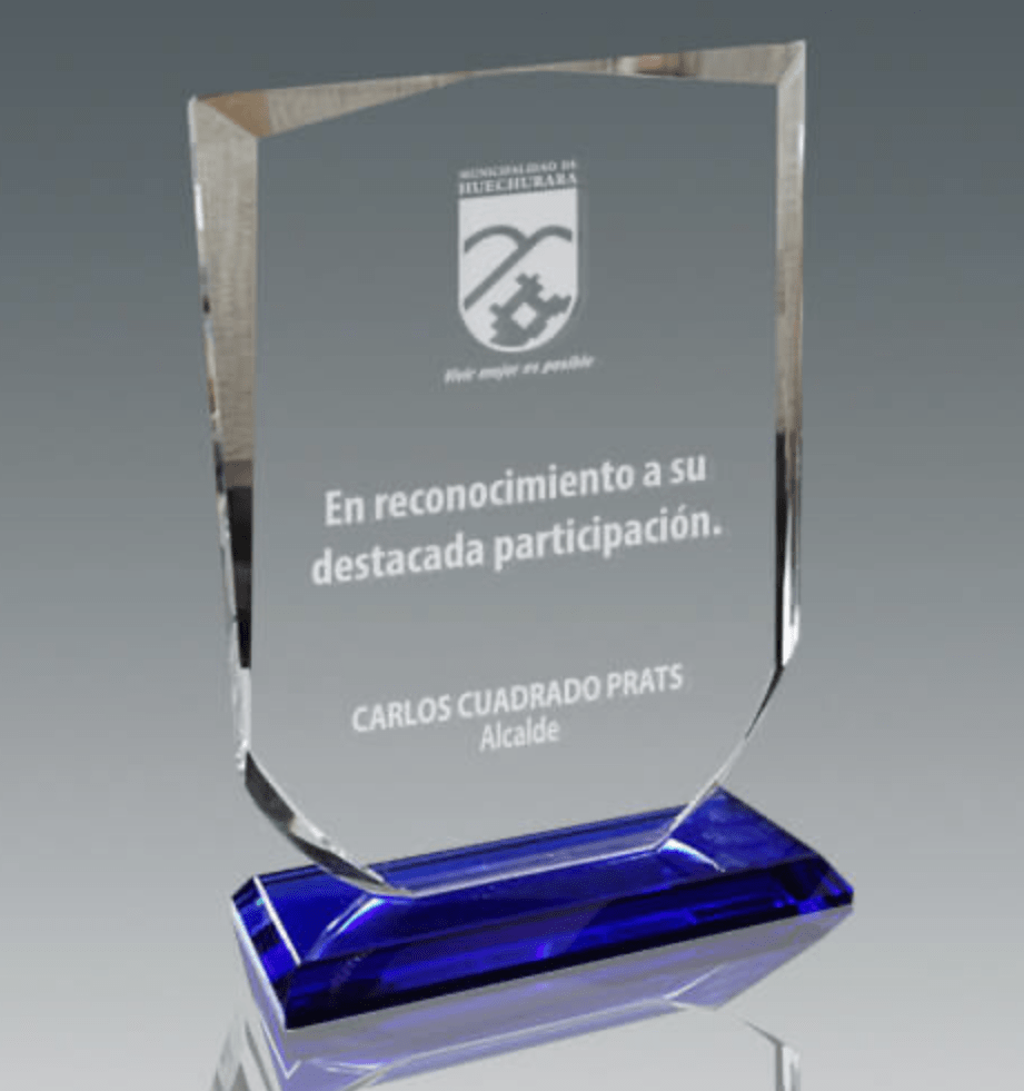 GALVANO CRISTAL ESCUDO FR 192