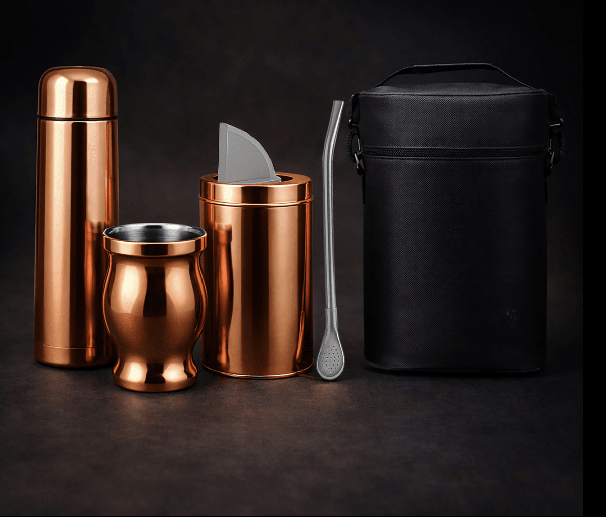 SET MATERO, ENCOBRIZADO, CON BOLSO, MAT012