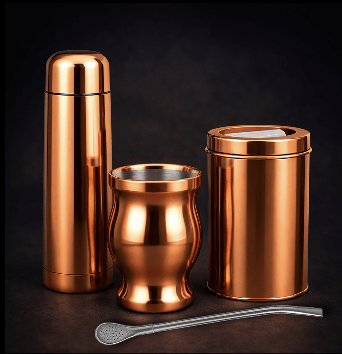 SET MATERO, ENCOBRIZADO, CON BOLSO, MAT013