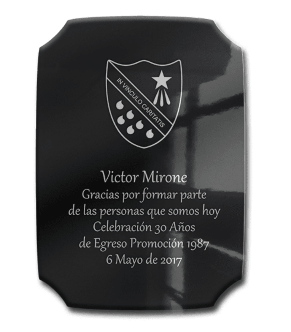 PLACA DE MADERA CERÁMICA, G 0179, COLOR NEGRA2