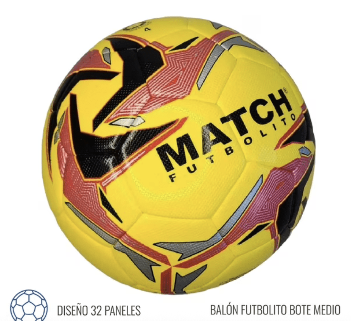 BALÓN DE FUTBOLITO MATCH, TALLA 43
