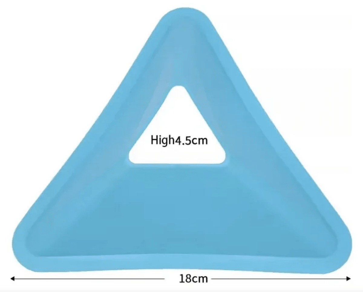 CONO LENTEJA TRIANGULAR 4,2 CMS. X 50 UNIDADES2