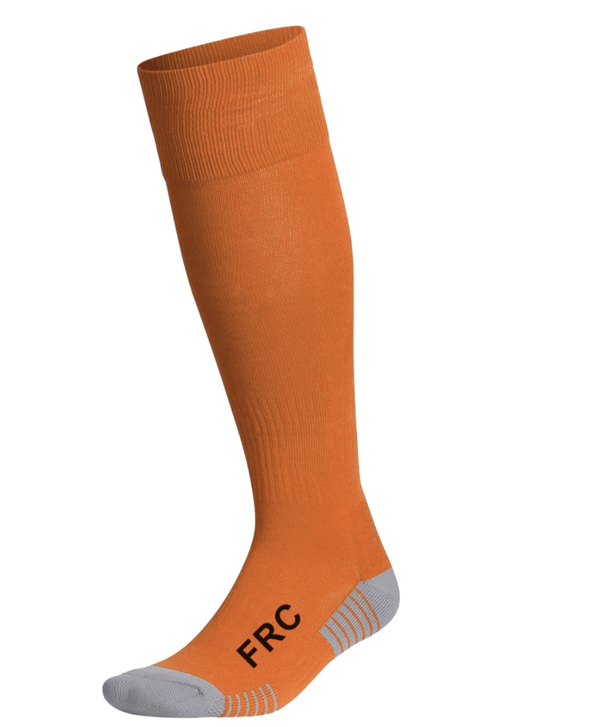 CALCETAS DE FÚTBOL COLOR NARANJO1