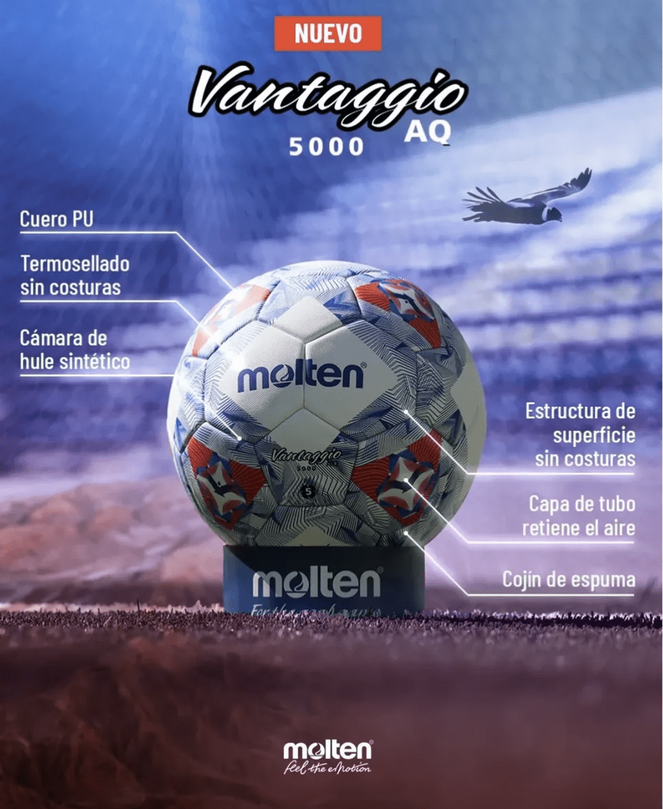 BALÓN DE FÚTBOL VANTAGGIO FIFA PRO 5000, ANFP 20265