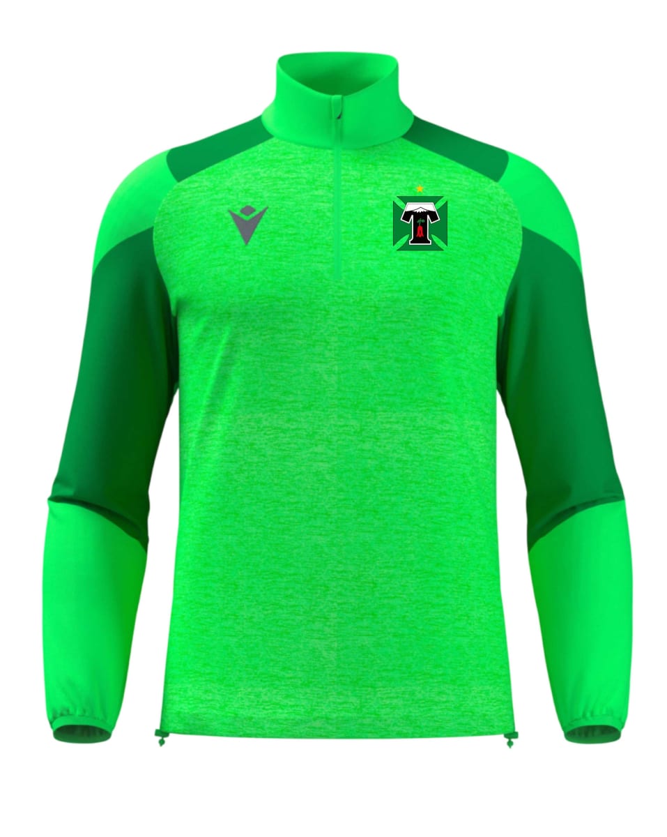 POLERÓN DE ENTRENAMIENTO, VERDE FLÚOR, DEPORTES TEMUCO 20261