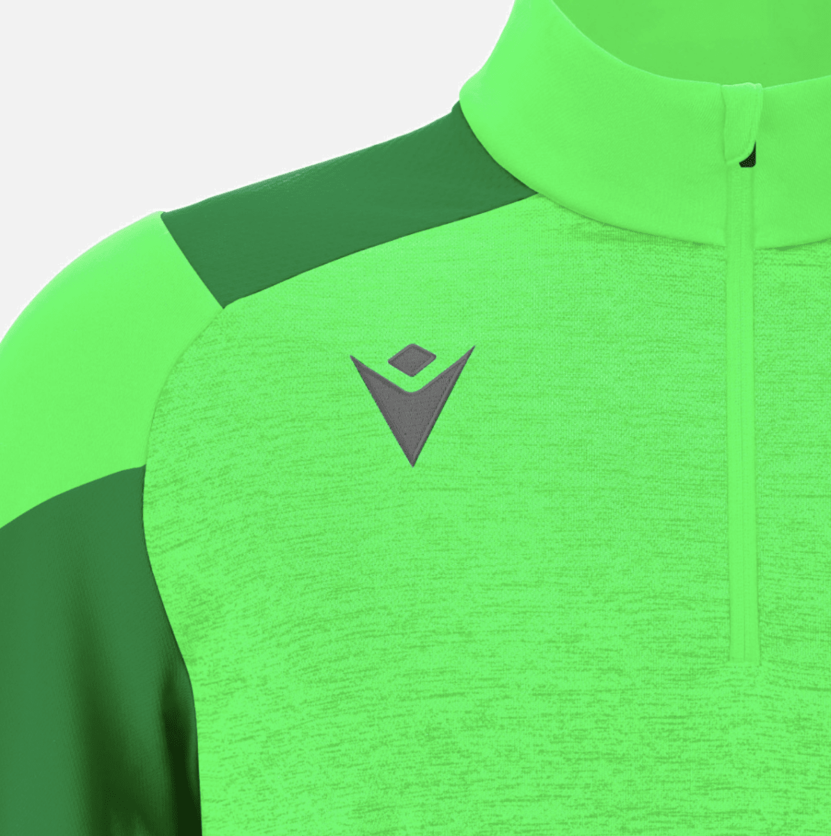 POLERÓN DE ENTRENAMIENTO, VERDE FLÚOR, DEPORTES TEMUCO 20262