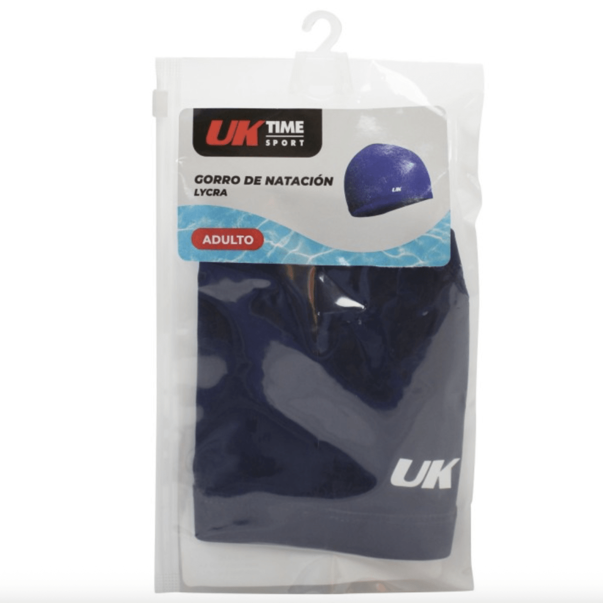GORRO DE NATACIÓN LYCRA, COLOR NEGRO3