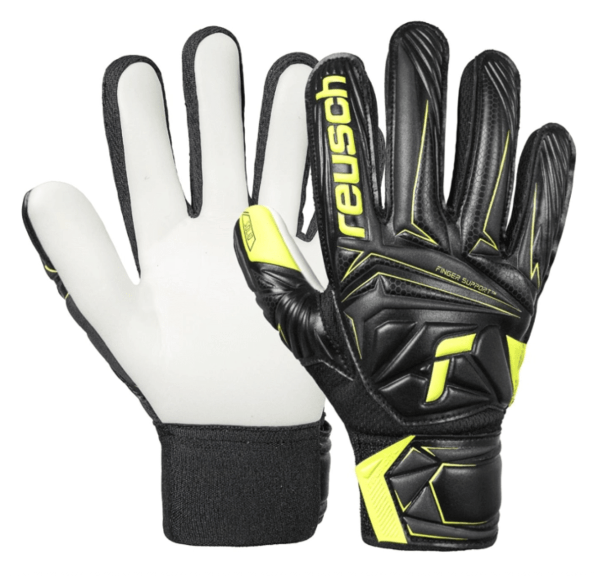 GUANTES DE ARQUERO ATTRAKT STARTER SOLID CON FÉRULA, JUNIOR GK26, TALLA 71