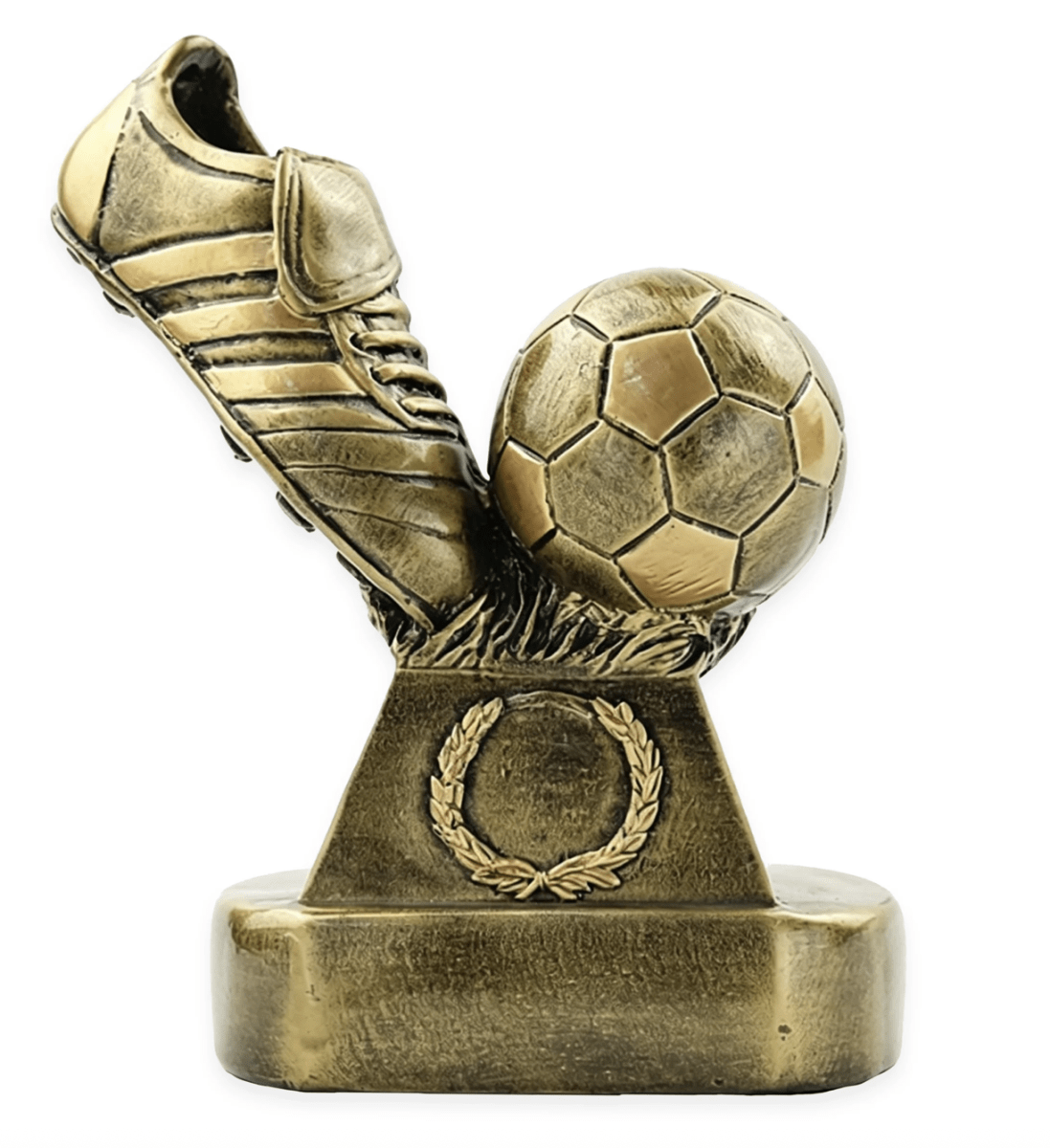 TROFEO DE RESINA MOD. FUT 60 - ZAPATO DE FÚTBOL1