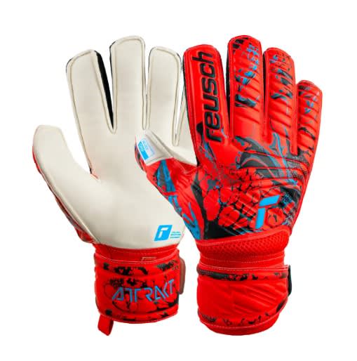 GUANTES REUSCH ATTRAKT ADULTO GRIP GK23 COLOR ROJO1
