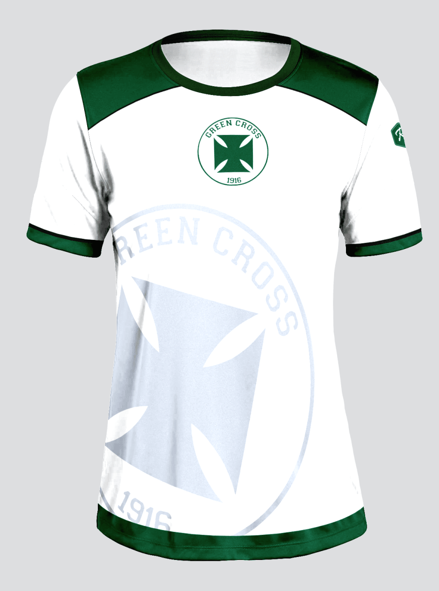 CAMISETA GREEN CROSS HINCHA, MUJER1