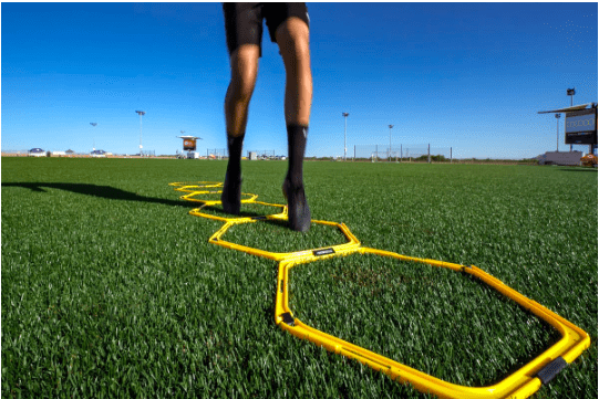 VALLA DE SALTO Y DISCO DE AGILIDAD ENTRENAMIENTO 2 EN 11