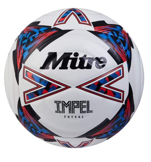 BALON IMPEL FUTSAL ( BLANCO,NEGRO,ROJO T.4)