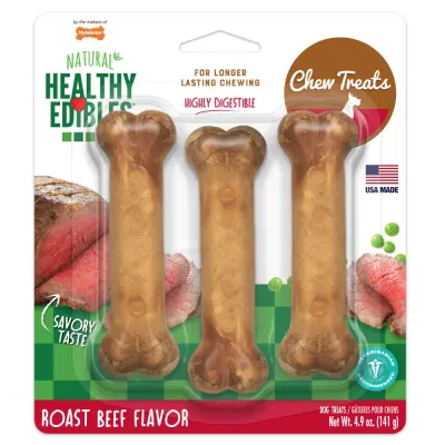 Nylabone Healthy Edibles Longer Lasting Roast Beef 141 G1
