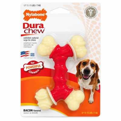 Nylabone Power Chew Double Bone Bacon - Petite1