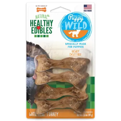 Nylabone Healthy Edibles Puppy Wild Turkey 80 G1