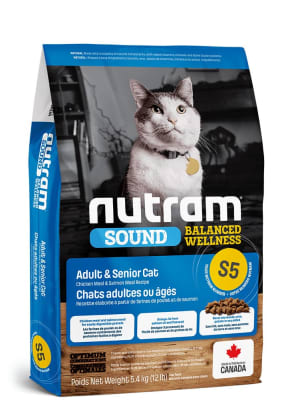 S5 NUTRAM ADULT & SENIOR CAT1
