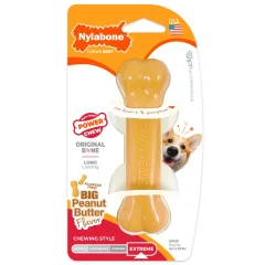 Nylabone Power Chew Bone Peanut Butter - Regular