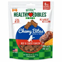 Nylabone Healthy Edibles Chewy Bites Beef & Cheese 171 G