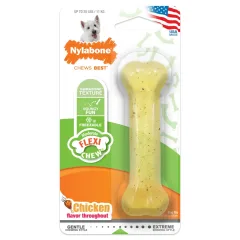Nylabone Flexi Chew Bone, Chicken - Regular