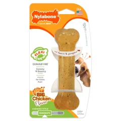 Nylabone Flexi Chew Bone, Chicken - Wolf