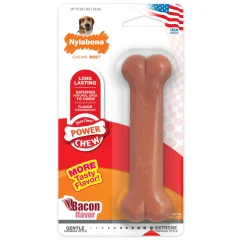 Nylabone Power Chew Bone, Bacon - Wolf