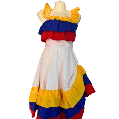 VESTIDO COLOMBIA/VENEZUELA