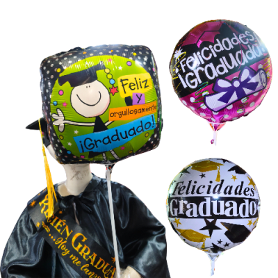 GLOBO GRADUACION UNITARIO