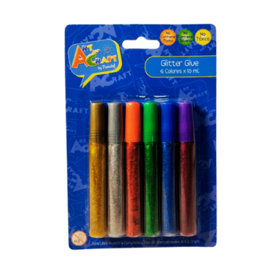 GLITER GLUE X 6