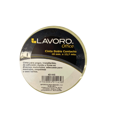 CINTA DOBLE CONTACTO 18MM