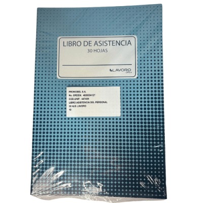 LIBRO DE ASISTENCIA 30H