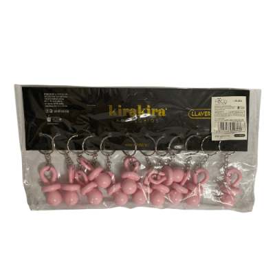 LLAVERO BABYSHOWER PLASTICO