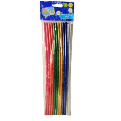 SILICONA CON GLITTER