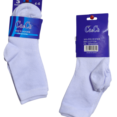 CALCETA BLANCA NIÑO
