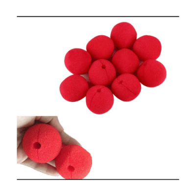 NARIZ PAYASO ESPONJA