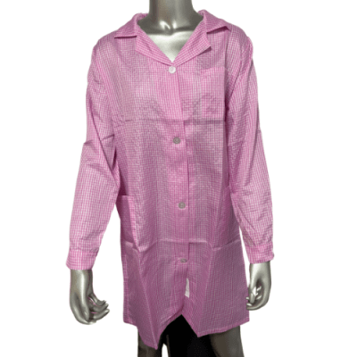 DELANTAL CUADRILLE ROSADO