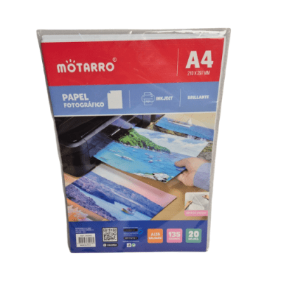 PAPEL FOTOGRAFICO ADHESIVO