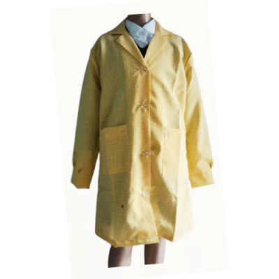 DELANTAL CUADRILLE AMARILLO