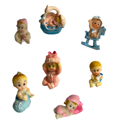 FIGURAS YESO BABY SHOWER