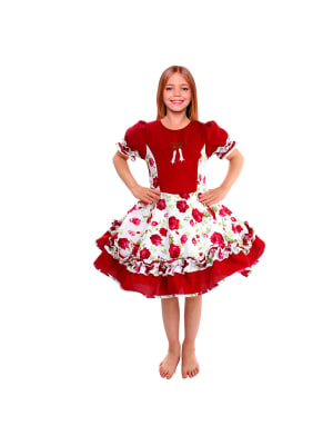 VESTIDO 10/12 FLO BORDADO