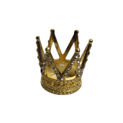 CORONA METALICA MINI 2.5 CM #