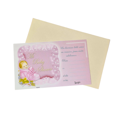INVITACION BABY SHOWER