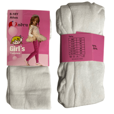 BALLERINA LANA NIÑA BLANCA